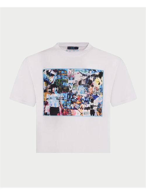 T-shirt uomo Move con stampa Napoli MOVE | T-SHIRT NAPOLIBIANCO